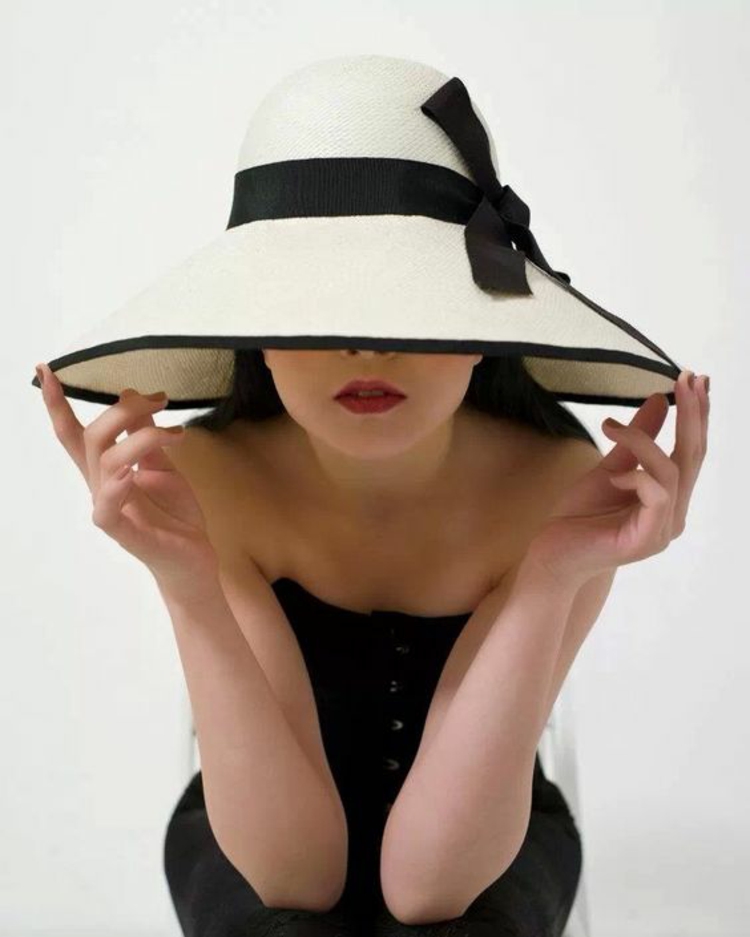 Retro kvinder hatte Kvinder mode og styling tips sommer hat modeller
