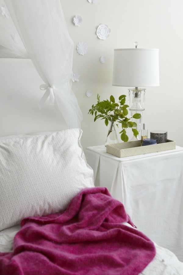 Robusto blanco mobiliario plantas de interior plantas de dormitorio