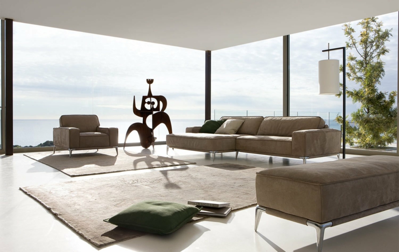 Roche Bobois dekorere stue sette opp eksempler