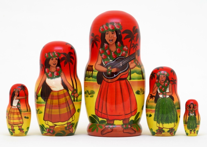 Russiske dukker Russisk matryoshka Milimili dukke