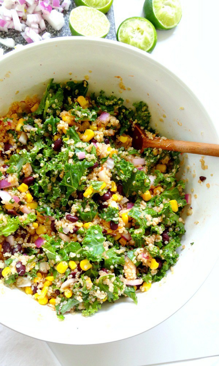 Salaatti ideoita terveellistä ruokaa quinoa salaattia
