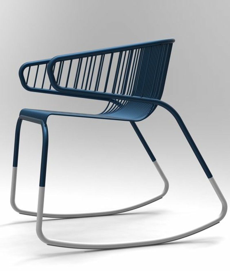 Разтегателни стол изображения дневна мебели син иновативен дизайн