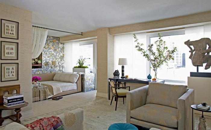 Diseño de dormitorio brillante sofá cama mix de Marruecos