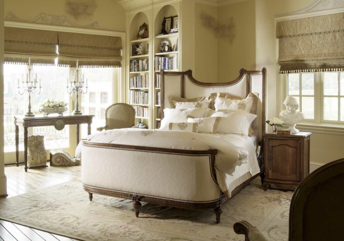 Completely furnish bedroom ideas in Victorian style bedroom