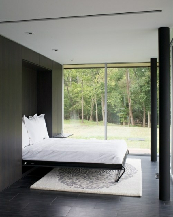 جدار السرير نفسه بناء نافذة طبيعية