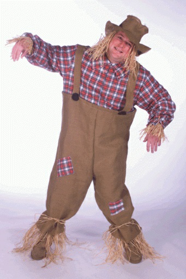 skummelt morsomme kostymer scarecrow