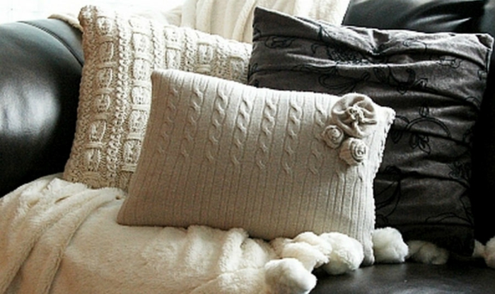 Sofa cushions make creative ideas