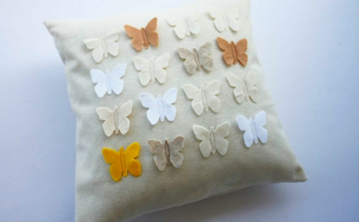 Sew yourself creative craft ideas of deco butterflies
