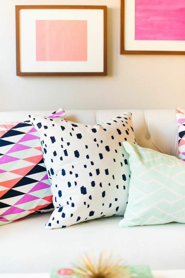 almohadas deco se cosen a sí mismos diseños creativos haciendo coincidir los patrones de tela