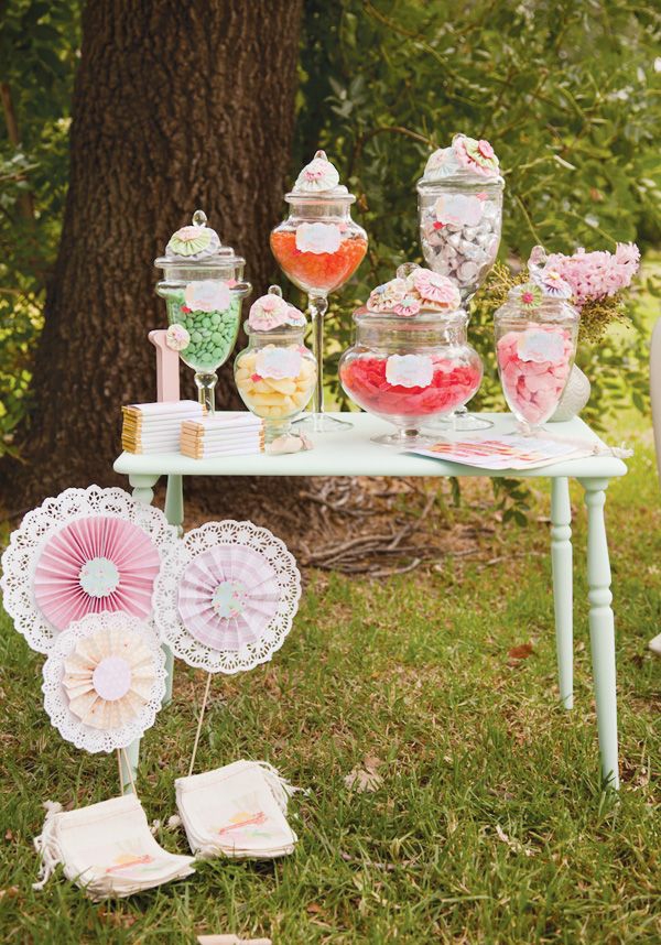 Decoración de la mesa de colores deco de ideas de jardín de fiesta de verano dekoartikel
