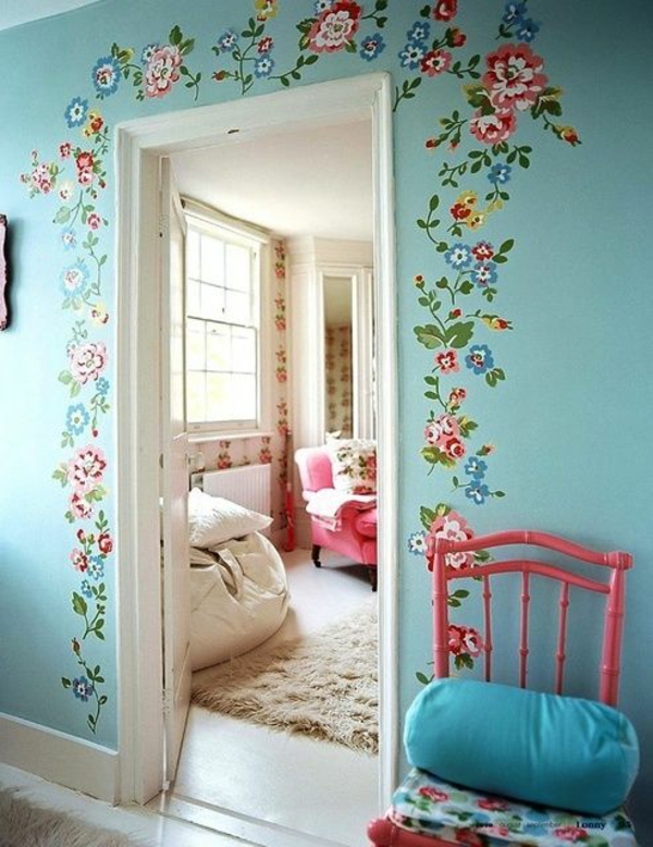 Prank ideas for walls flowers diy door