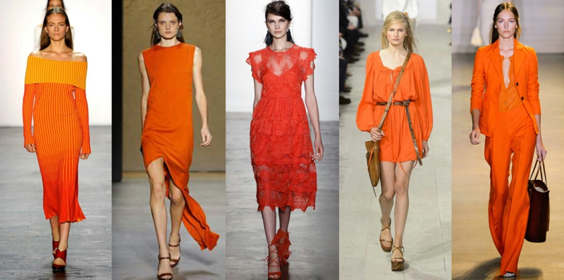 Consejos de estilo Tendencias de moda 2016 Color de tendencia Naranja
