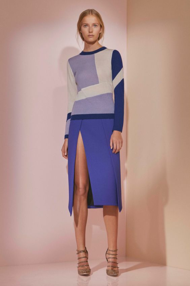 Consejos de estilo Tendencias de la moda 2016 Tonalidades azules del color de la tendencia