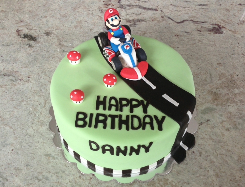 Super Mario Kindertorte fødselsdagskage billeder kage dekoration