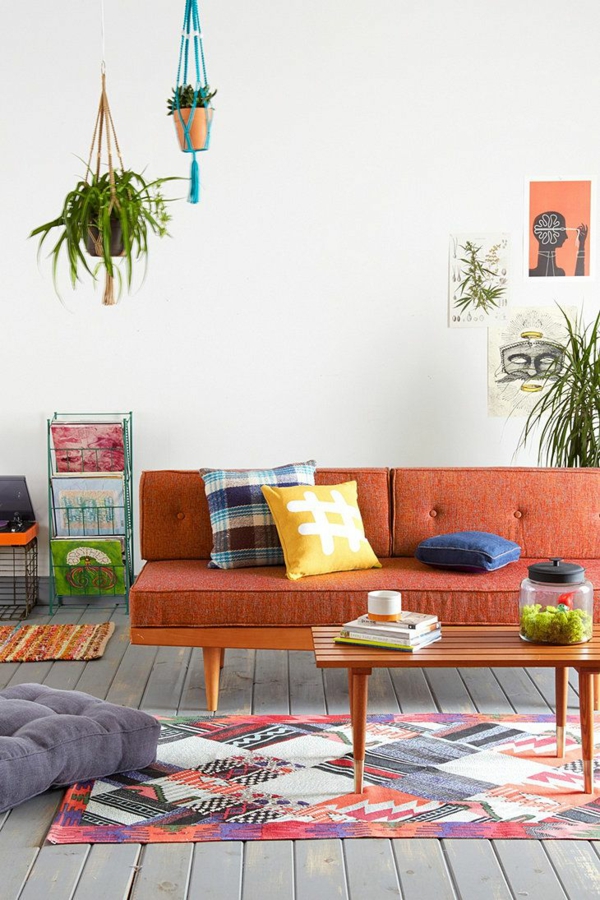 Dream kobereček koberce on-line pohovka oranžová