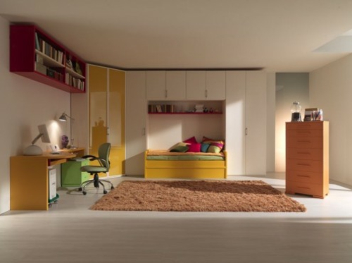 Ideas minimalistas de diseño de interiores urbanos para habitaciones juveniles