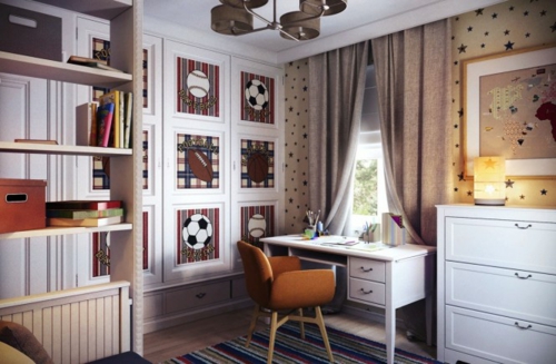 Ideas de moda decoración del hogar para el escritorio adolescente