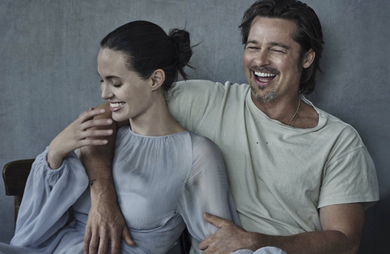 Vanity Fair Italia November 2015 Angelina Jolie Brad Pitt Hollywood actor