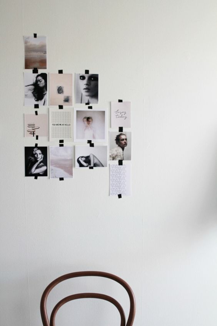 أفكار لجدار الصور لتزيين جدران غرفة المعيشة