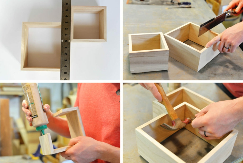 Стенен шелф изгради себе си DIY мебели рафт изграждане