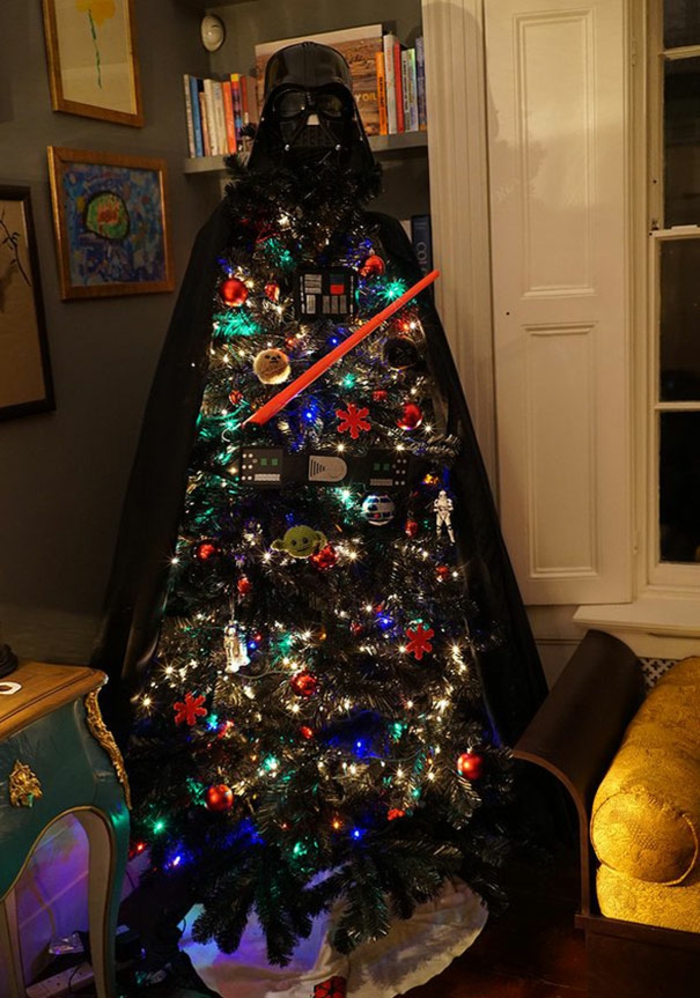 Jul håndværk Juletræ håndværk Darth Vader juletræ