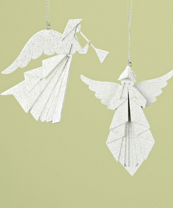Коледни ангели Коледна пеперуда с хартия