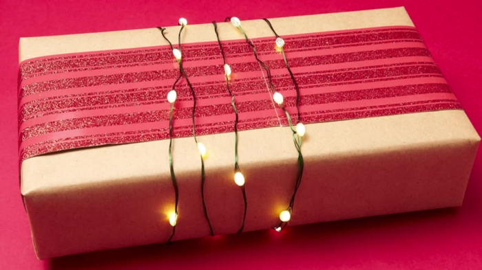هدايا عيد الميلاد تغليف هدايا تغليف هدايا جميلة لتصميم أضواء خرافية الخاصة بك