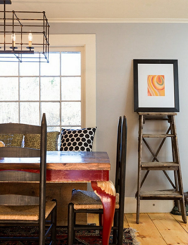 Rafiner Ladder și stilul de sufragerie deco stil minimalist