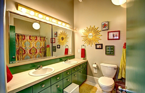 Living-ideoita väriyhdistelmä seinämaali olohuoneen peili