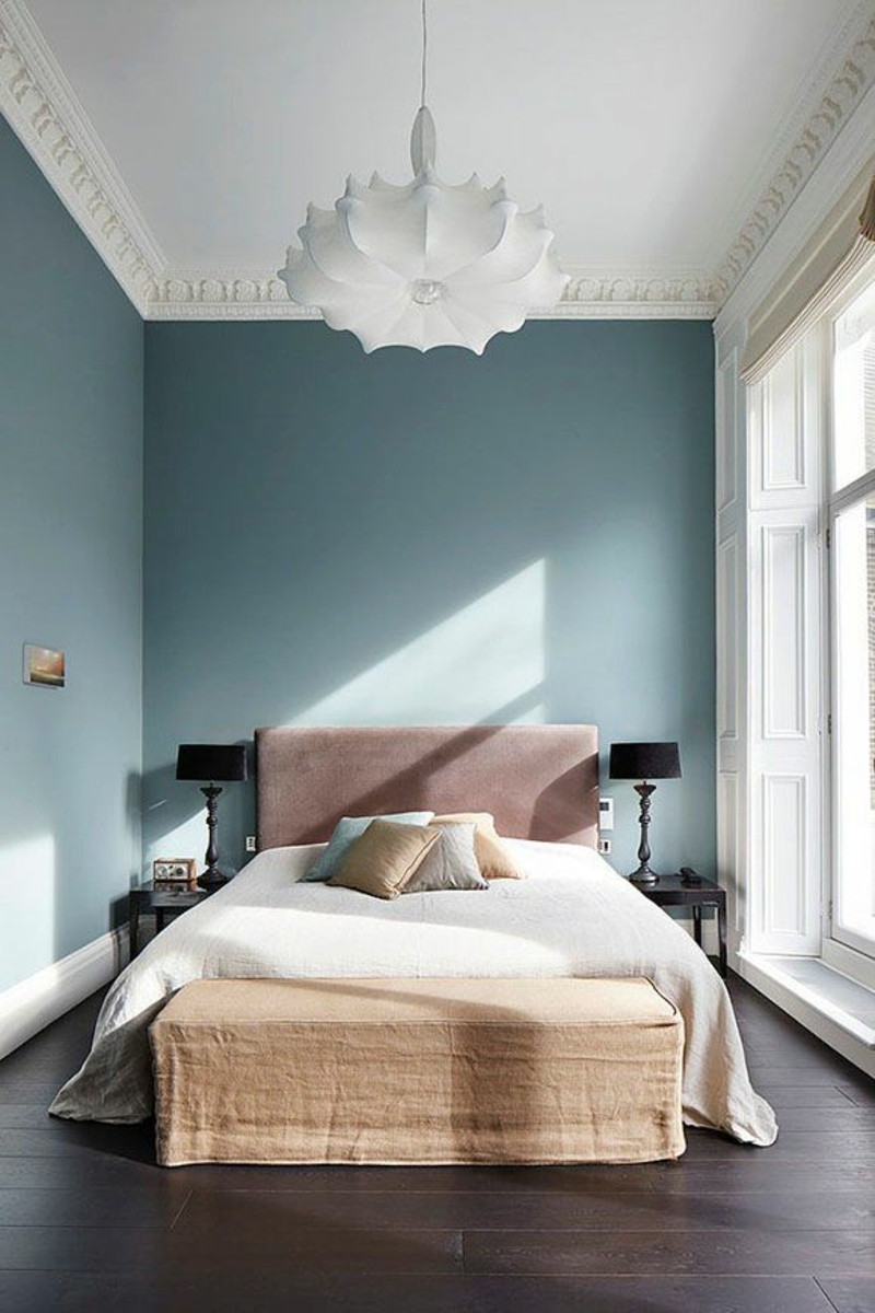 Живи идеи и тенденции в модерни цветове на стените 2016 идеи за спалня