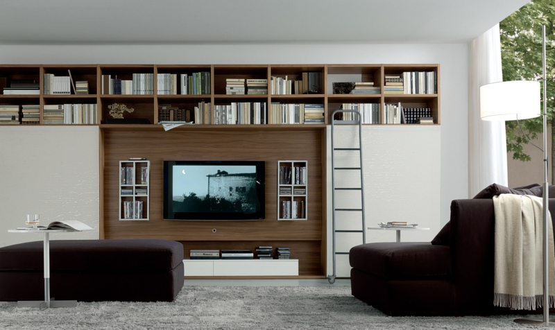Sienos blokas dizaino knygos spintelė gyvenamasis baldai TV sienos