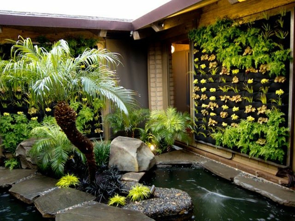 Zen garden Japanese plants ideas