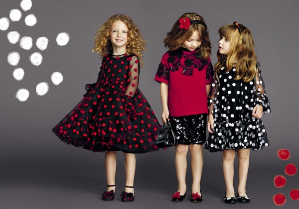 current fashion trends children's fashion girl dolce and gabbana