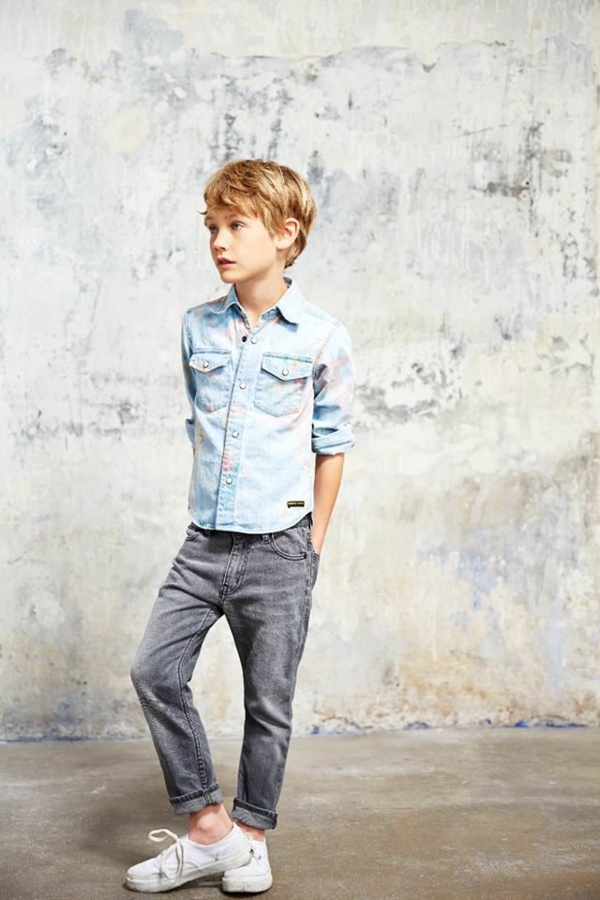 מגמות האופנה הנוכחי ss2015 ילדים אצבע אופנה באף jeanswear