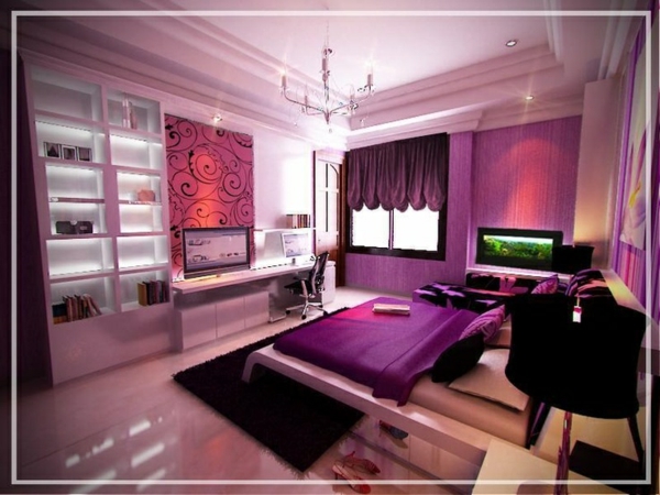 所有家具美丽的家具想法粉红色紫色