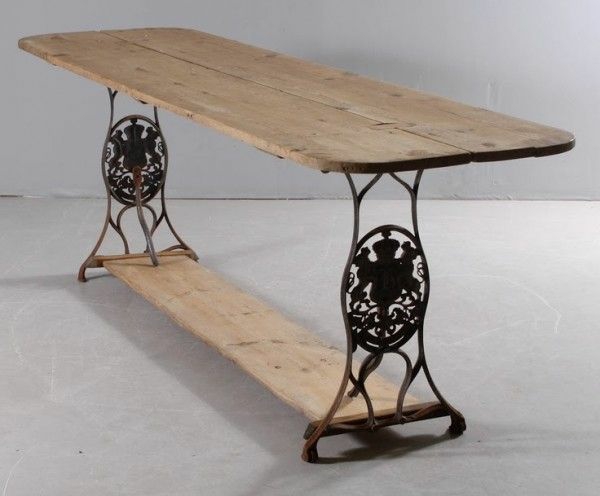 gamle møbler genoprette gamle møbler omforme symaskine bord træpaneler