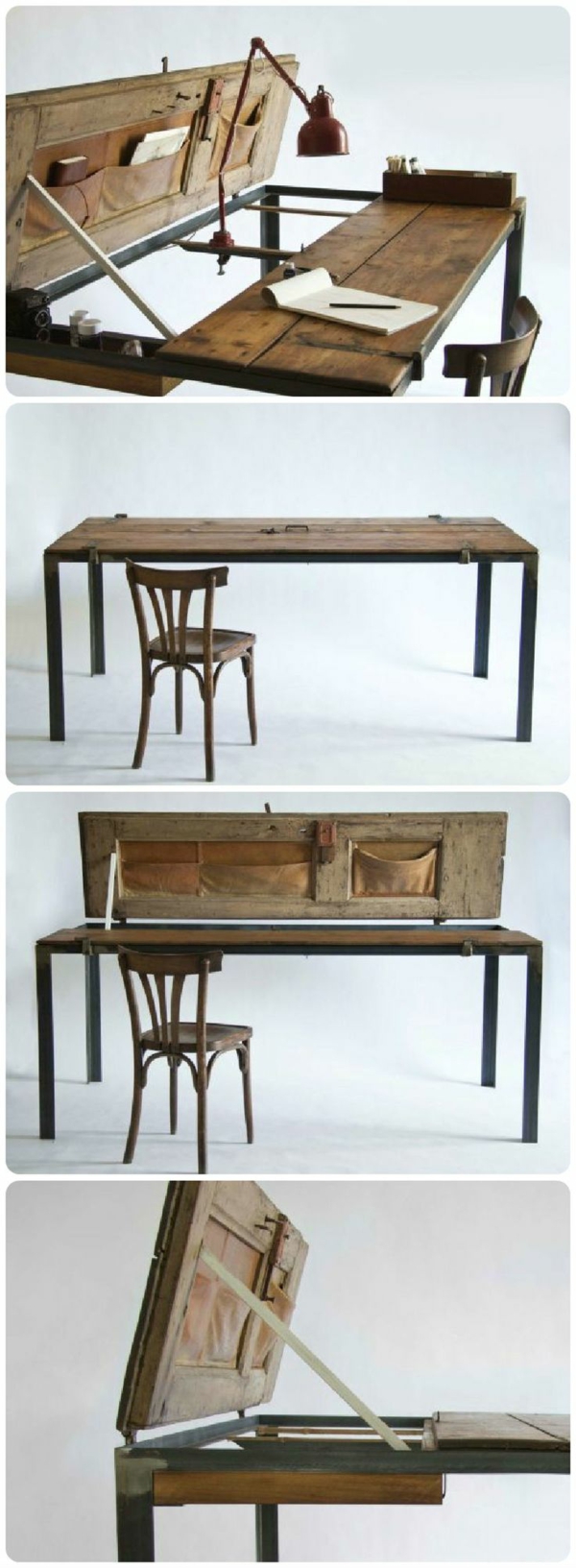 vieux meubles restaurer vieux meubles redesign table ancienne porte