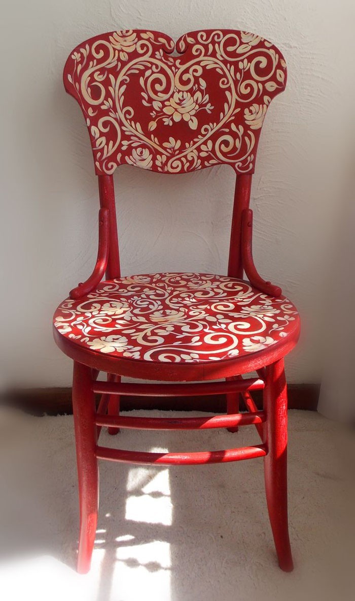 旧椅子装饰旧家具香料upcycling想法diy想法装饰想法工艺想法16