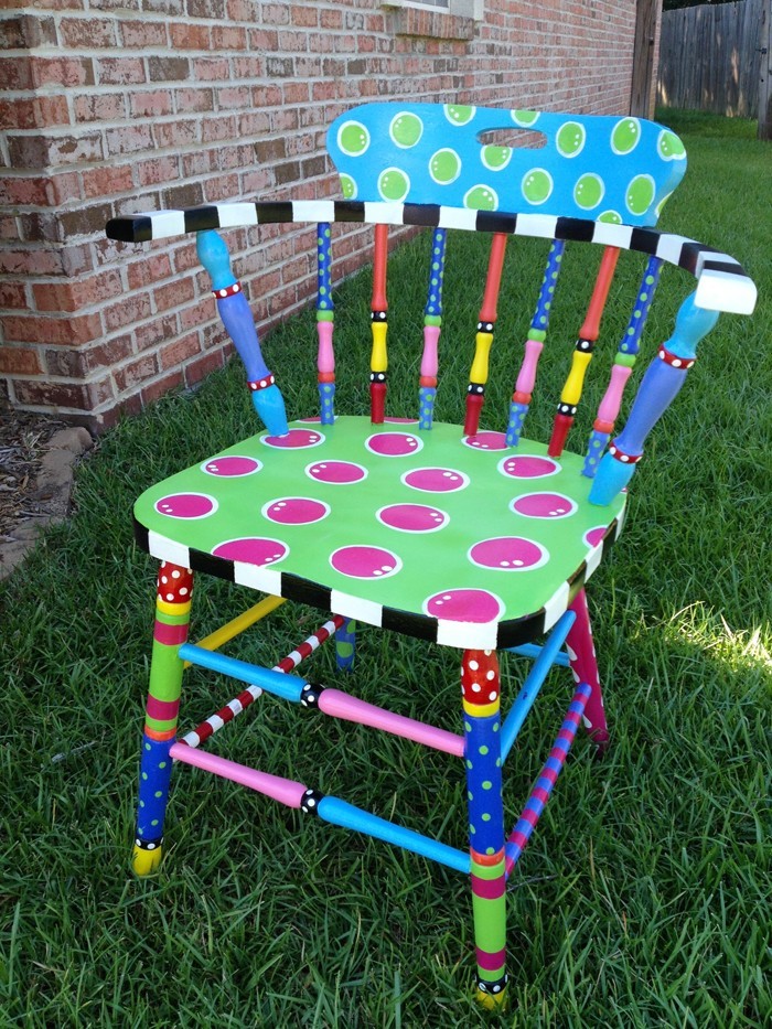 vieilles chaises décoration vieux meubles épices upcycling idées bricolage idées idées déco idées artisanales 38