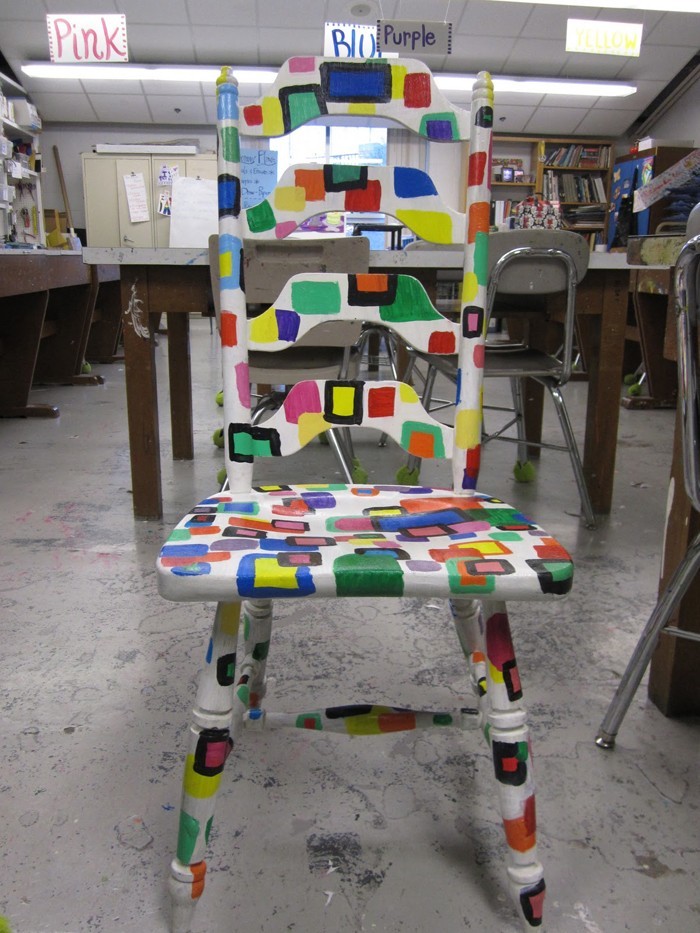 老椅子装饰旧家具香料回收想法diy想法装饰想法工艺想法43