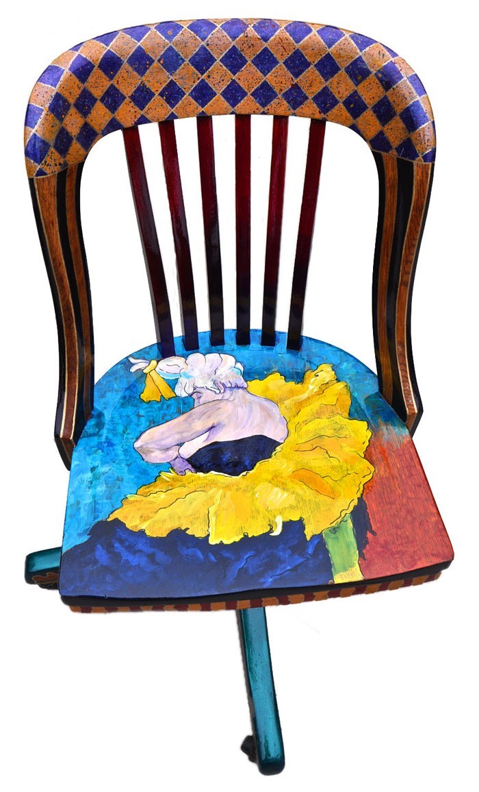 旧椅子装饰旧家具香料回收想法diy想法装饰想法工艺ideas1