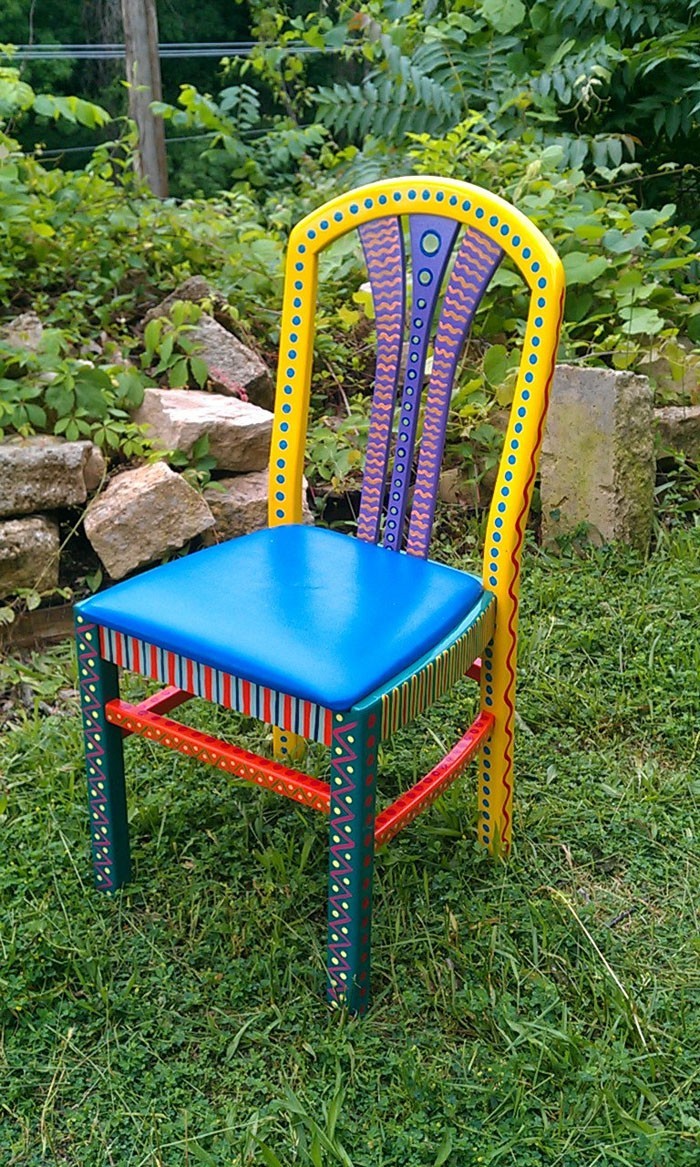 旧椅子装饰旧家具香料upcycling想法diy想法装饰想法工艺想法2