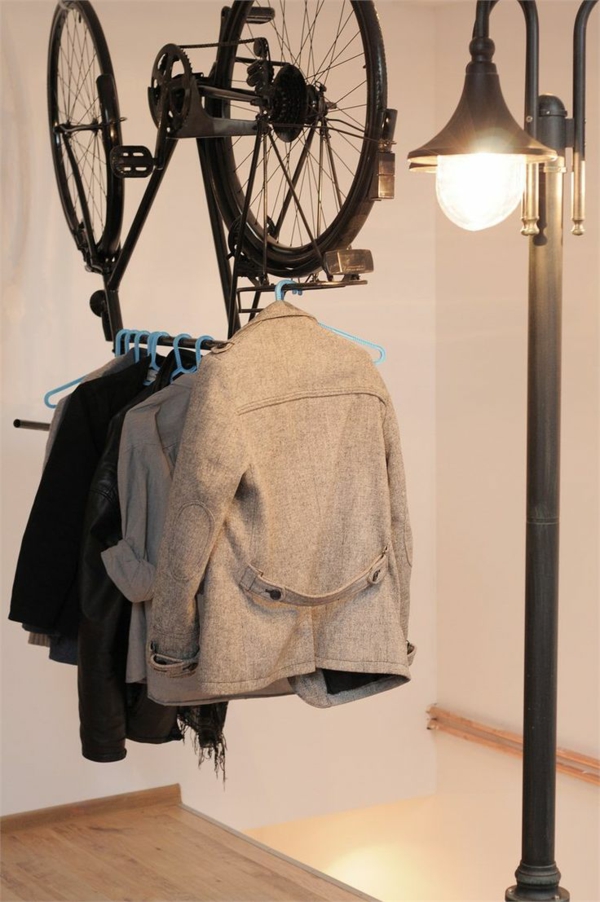 更衣室建立你自己的想法衣柜自行车
