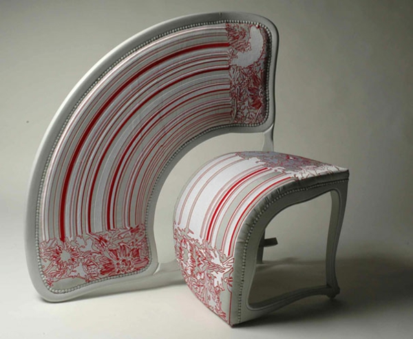 kunst kreative design stoler dreiebenk stol