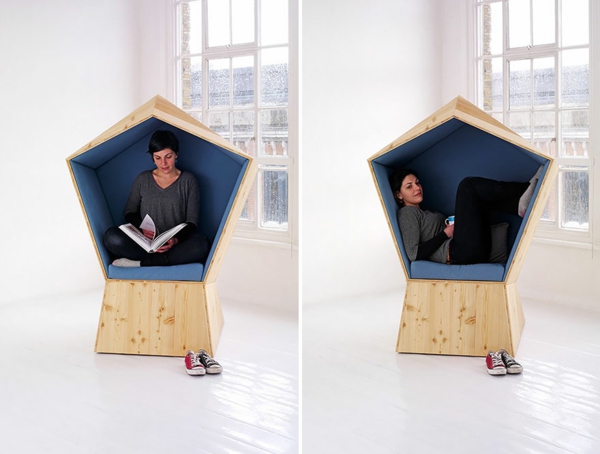 Kunst kreative design stoler slappe av stol