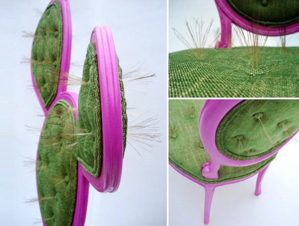 œuvres d'art design chaises cactus