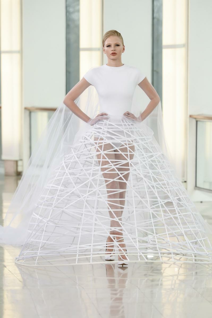 fantazie svatební šaty haute couture trend svatební šaty