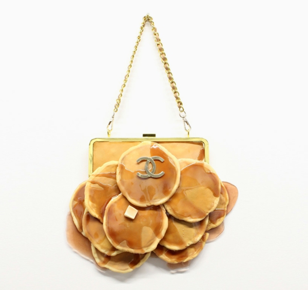 fancy handbags pancakes honey