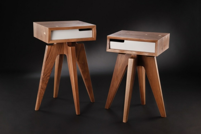 muebles de lujo diseño retro muebles de madera genuina