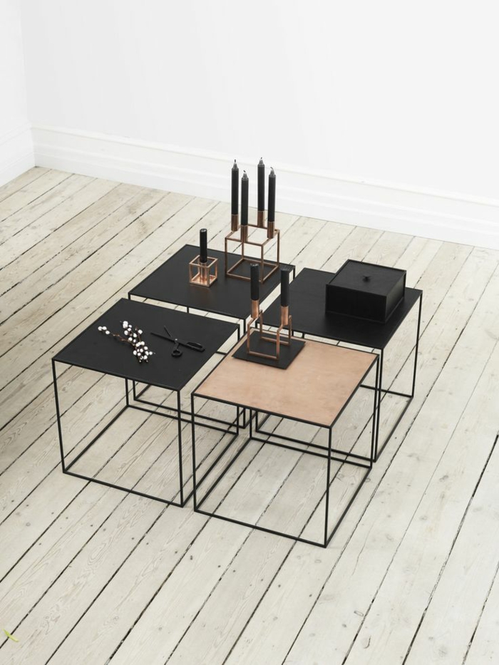muebles de lujo mesas de diseño escandinavo